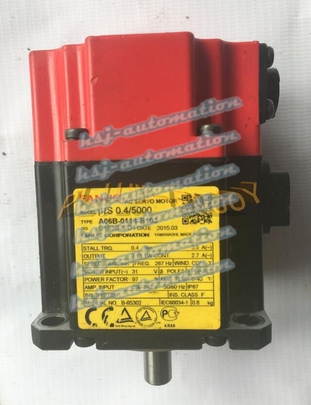 1PC Used Fanuc A06B-0114-B103 Servo Motor A06B0114-B103