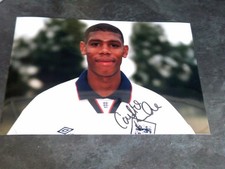Signed Carlton Palmer England 12 x 8 Photograph 2