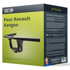 Attelage pour Renault Kangoo 05.2013 - 04.2021 démontable avec outil Oris TOP