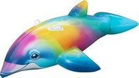 Bestway Schwimmtier Regenbogendelfin, 173 X 84 X 46 Cm, StrapazierfäHiges Pvc, C