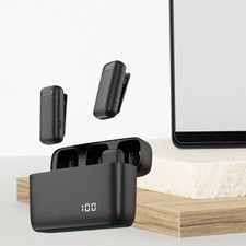 Mini Lapel Mic Plug and Play Lightweight Sturdy Clip on Mic Compact Noise