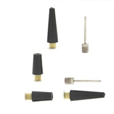 Pcs of 6 Inflator Kits for Air Frame Pump Needles Adaptor Bikes Tire Sports B...