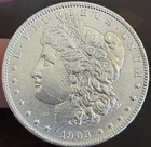 1903 P Morgan Silver Dollar ~ RARE DATE CLEANED ~ 90% Silver $1