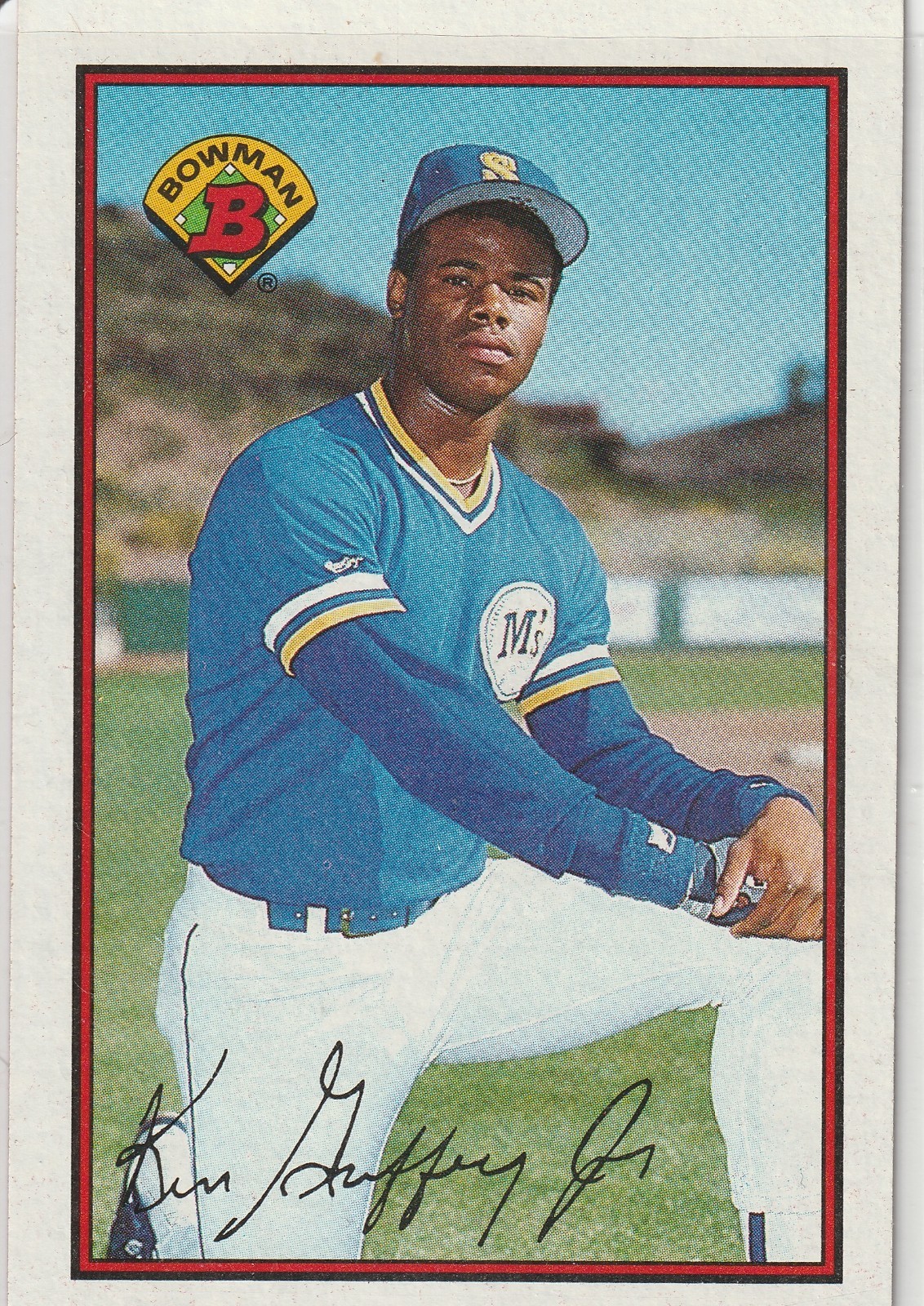 1989 Bowman - Ken Griffey Jr #220 (RC) Mariners