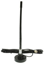 RoadPro RPRD66730 12" CB Antenna Magnet Mount Kit with Cable  PL-259