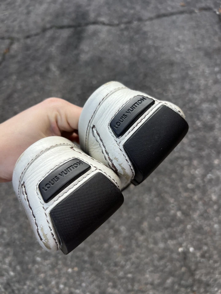 Louis Vuitton Men's Monte Carlo Moccasin Loafers Leather US 9 no box - Image 3 of 4