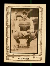 1981 CRAMER BASEBALL LEGENDS SERIES 2 #44 BILL DICKEY
