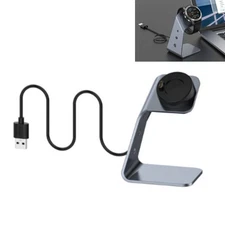 For Garmin forerunner 745 / Venu Sq Aluminum Watch Charging Stand Base Charger