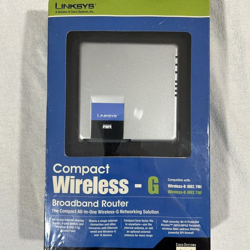 Linksys WRT54GC 54 Mbps 4-Port 10/100 Wireless G Router * Tested