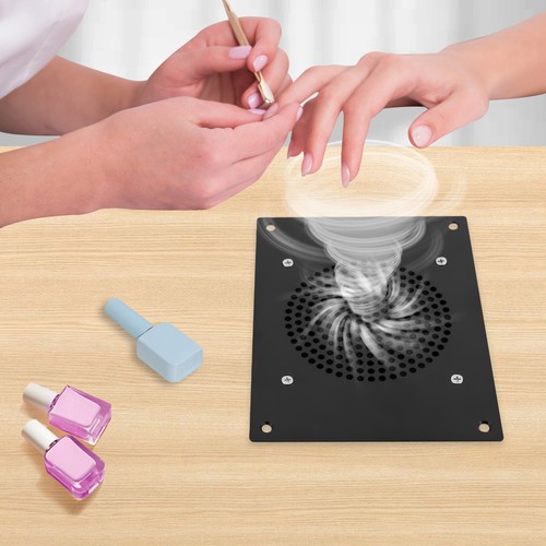 3650RPM Nail Dust Collector Desktop Built in Machine Suction Vacuum Fan Cleaner