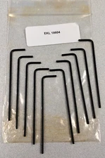 10 Pack Eklind Tool Metric 2mm Ball End Allen Wrench Long Arm L-Key EKL 18604