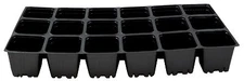 18 Cell Deep Insert - Seed Starting Tray - 1801 Large Growing Flats - 12 Count