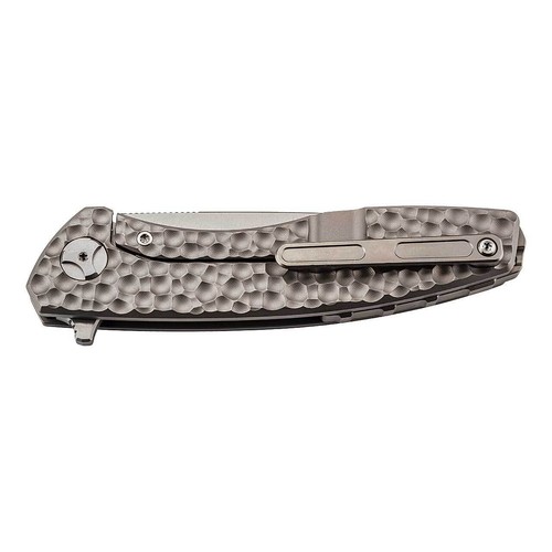 CUCHILLO DE BOLSILLO PLEGABLE HERBERTZ CON UNA MANO / ACERO INOXIDABLE / TITANIO / BLOQUEO DE MARCO / - Imagen 2 de 2