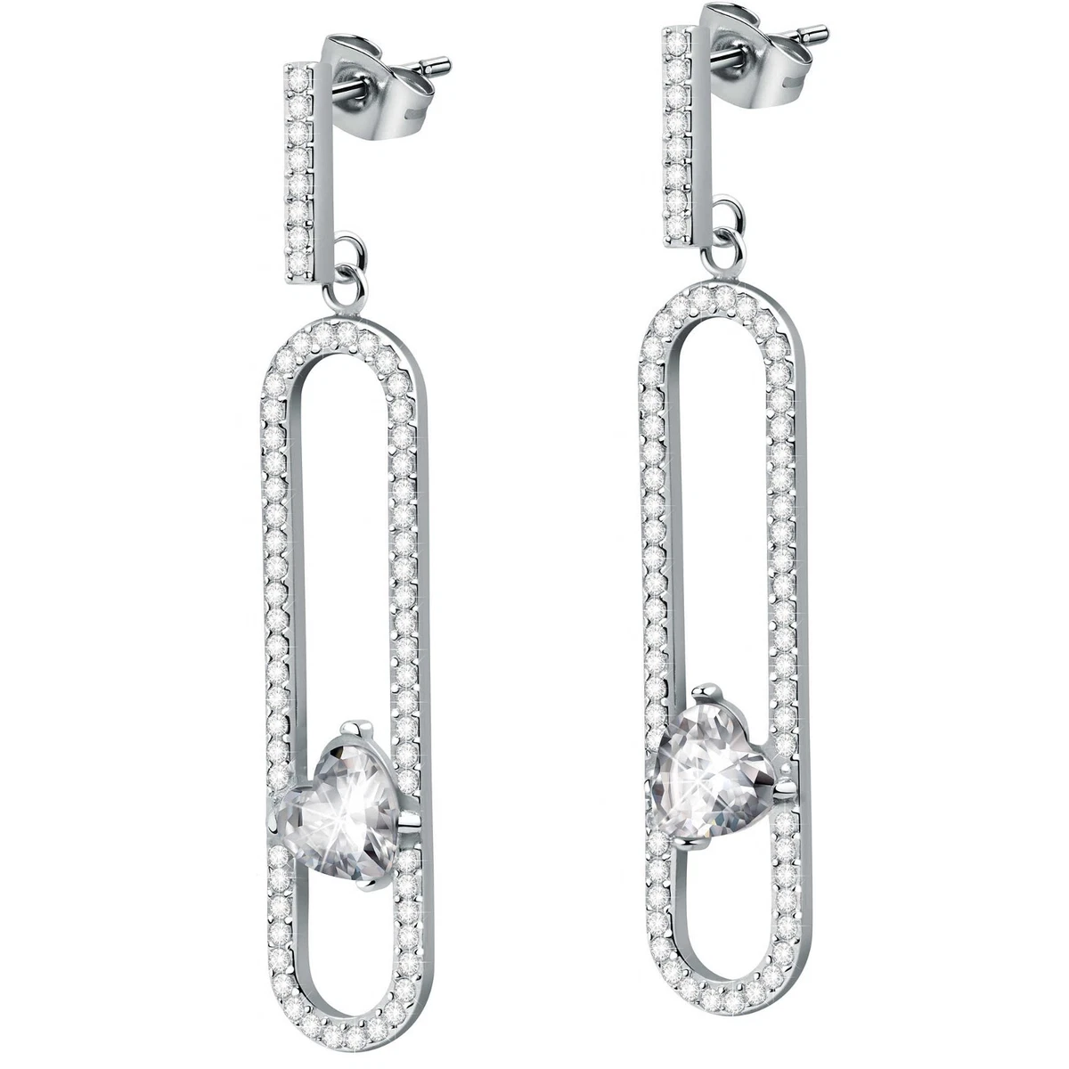 Orecchini Morellato in argento925 e zirconi SAVB06