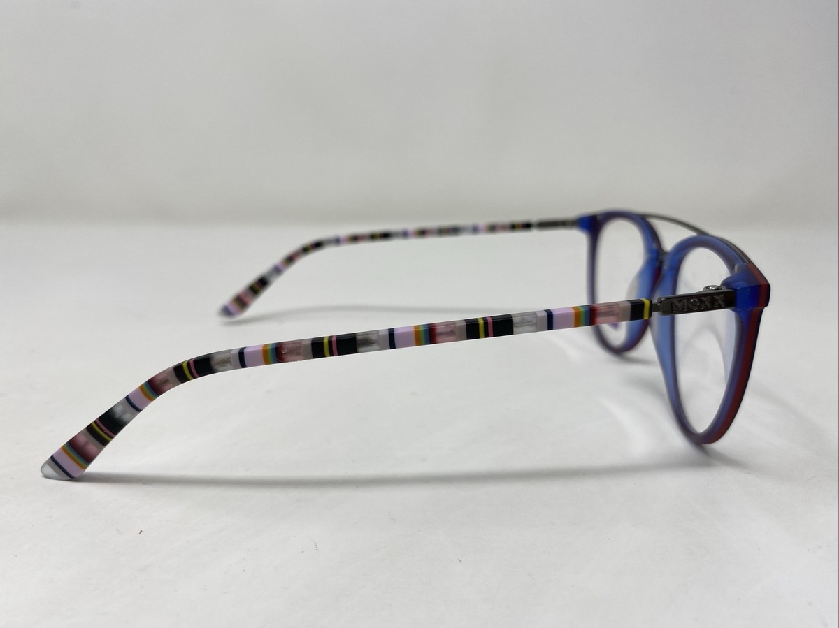 Mexx Germany Eyeglasses Frames ONLY 49-13-130 Mod 5633 100 Black Full Rim MEXX Eyeglasses Frame 5665 100 47-16-130 Germany Multi/Red  main image 2