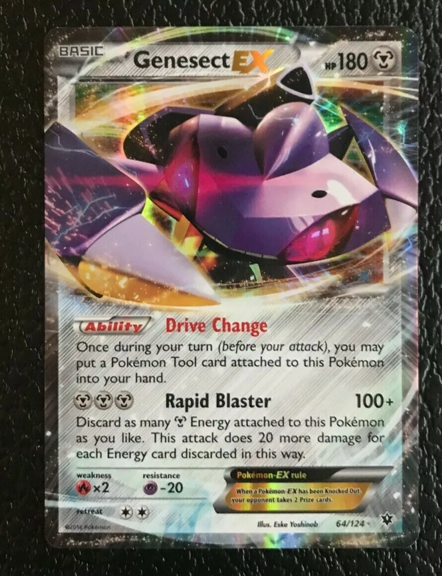 Genesect EX 64/124 Ultra Rare - Pokemon XY Fates Collide Card