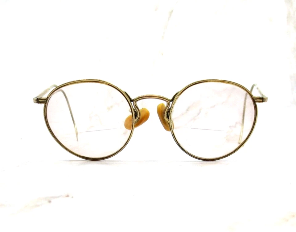 Solo 6 marcos de gafas American Optical AO 1-10 12K GF rellenos de oro Foto 2 de 4