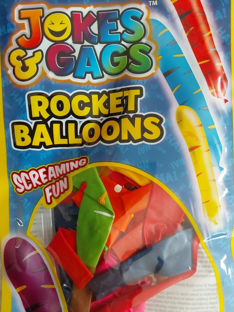 Screaming hotsell rocket balloons
