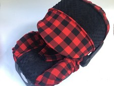 baby car seat cover canopy cover red black fit Most infant car seat boy girl