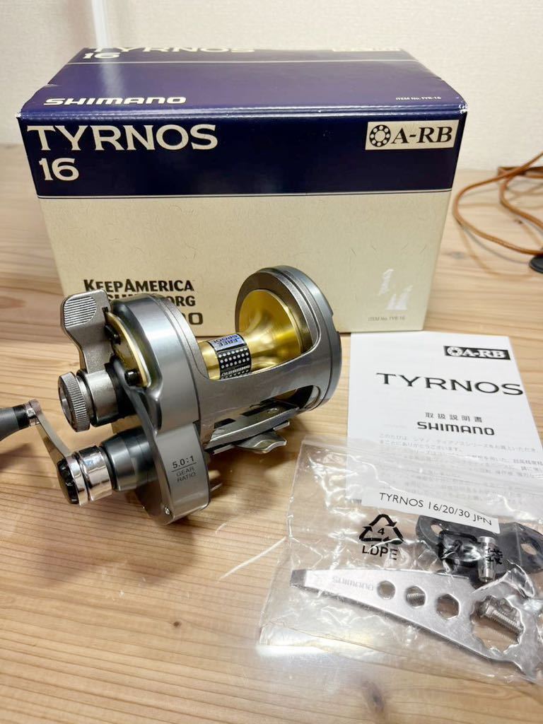 Shimano TYRNOS 16 Big Game Fishing Reel | eBay Shimano TYRNOS 16 Big Game Fishing Reel | eBay