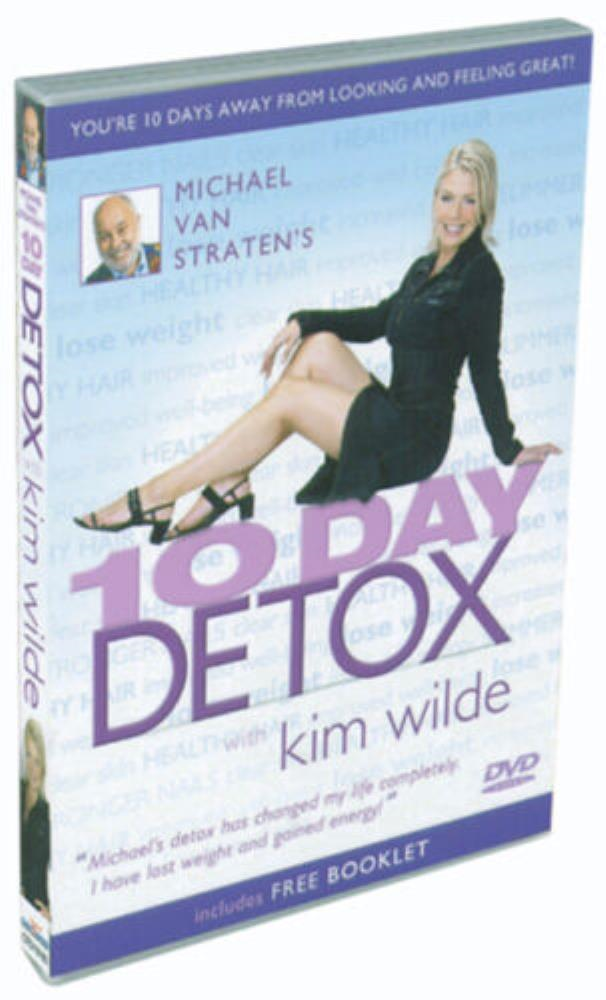 Michael Van Straten's 10 Day Detox With Kim Wilde DVD (2003) FREE SHIPPING