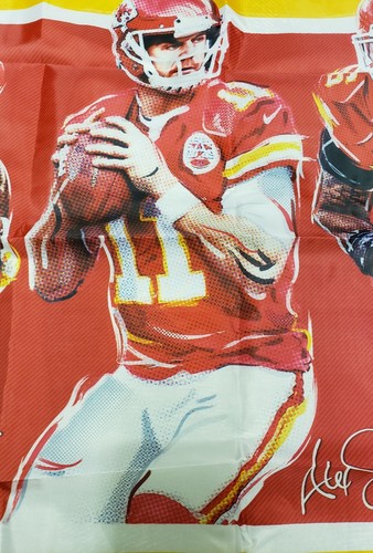 KANSAS CITY CHIEFS BANNER 2' × 3' THIS IS CHIEFS KINGDOM BRAND NEW NFL ORIGINAL - Picture 5 of 8