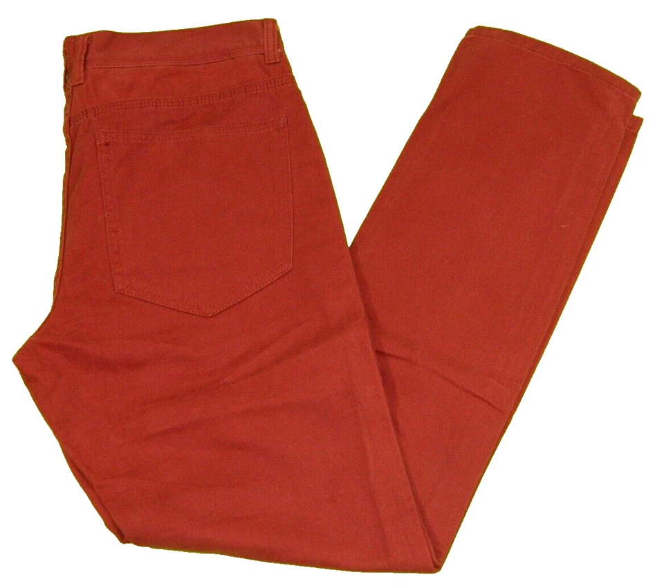 Мужские красные джинсы новый 21 мужчин Slim Fit первоклассный джинсовой ткани ярлык 34 измеренный размер 34 x 31 - Изображение 4 из 4