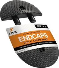 Speed Bump - Rubber Speed Hump Modular Interlocking Design - by Xpose Safety