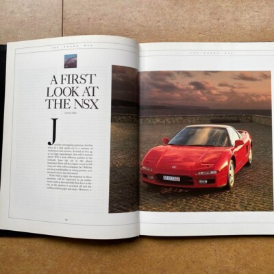 中古洋書 初代ホンダNSX HONDA'S SUPER SPORTS CAR First generation Honda NSX HONDA'S SUPER SPORTS CAR Western