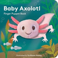 Baby Axolotl Finger Puppet Book - Novelty Book - G245Z