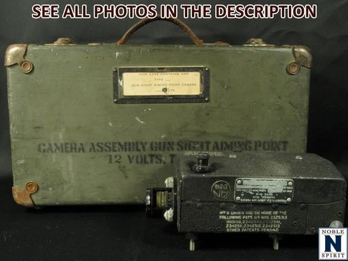 WW2 Fighter & Bomber US Military Aircraft Gun Camera Type AN-N6 By Lackner Co.