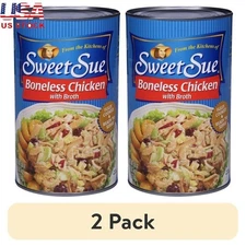 Canned Boneless Chicken Breast 50oz High Protein Ready to Eat Gluten Free New