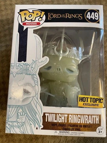 Lord Of The Rings Funko Pop Twilight Ringwraith Hot Topic Exclusive Vaulted Glow