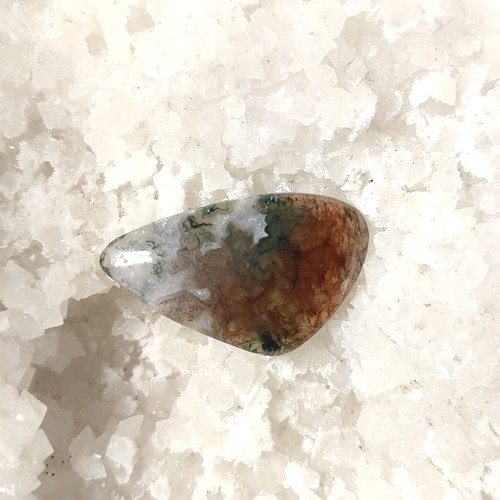 Natural Red Moss Agate Gemstone Cabochon Loose For Jewelry 24 Cts. ME-13680 - Picture 4 of 6