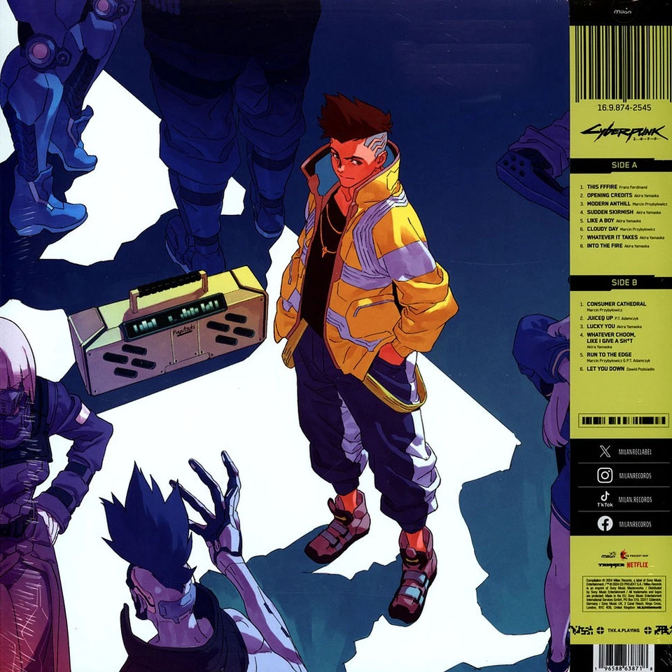 Akira Yamaoka / Marcin Przybylowicz - Cyberpun (Vinyl LP - 2024 - EU - Original) - Bild 2 von 2
