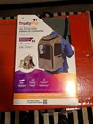 TrustyPup 2 in 1 Pet Backpack Carrier Grey Medium Cat Dog Airline Approved Safer