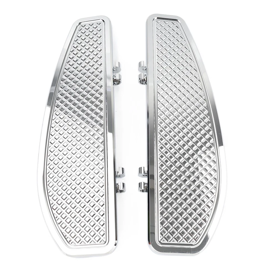 estribos de piso de conductor estribo para Harley Electra Road Glide King Softail Foto 3 de 4