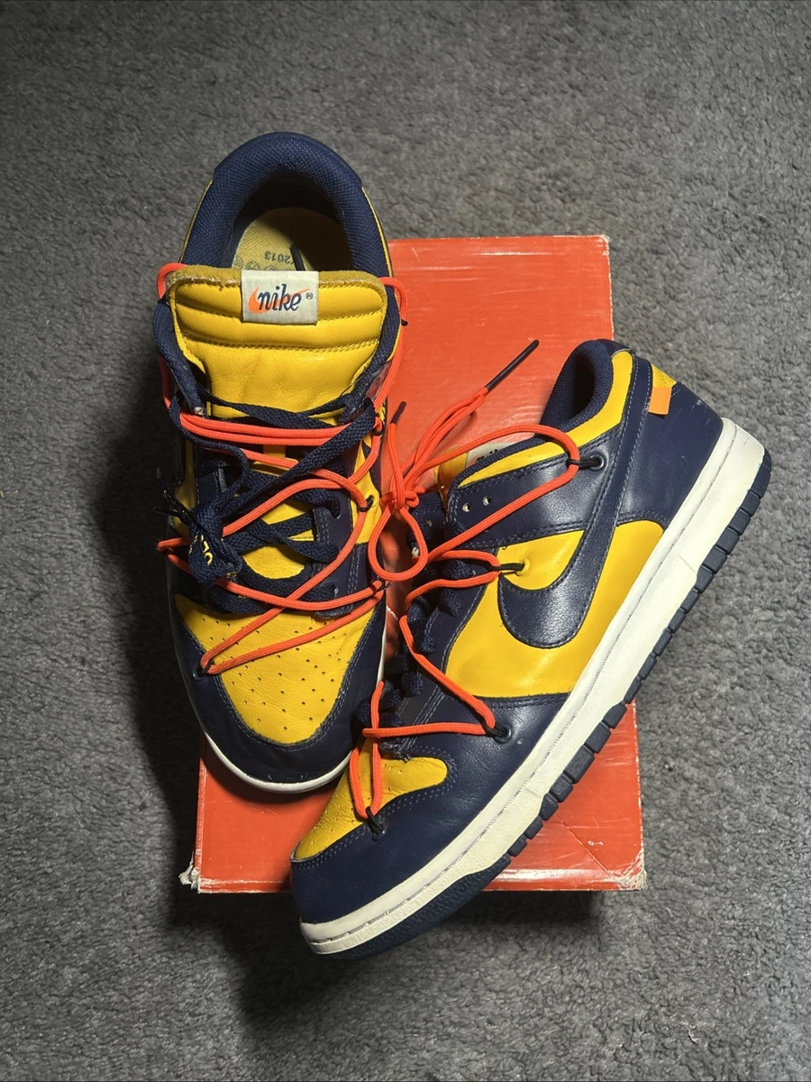 Nike Dunk Low White University Gold for Sale | Authenticity