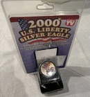 2000 Mint American Eagle Walking Liberty Painted 1 Oz Silver One Dollar Coin