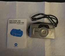 Vintage MINOLTA RIVA ZOOM 105i FREEDOM ZOOM 105i Film Camera