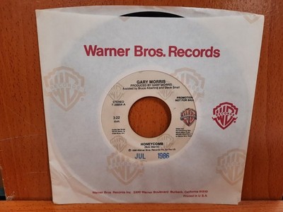 Promo 45 / Gary Morris / 1986 / Honeycomb (Same Both Sides)