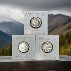 Three 1923-S Buffalo 🦬 Nickel’s “Good”