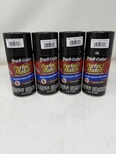 Dupli-color Perfect Match Auto Paint Ford Tuxedo Black Metallic Bfm0415 8 Oz 4pk