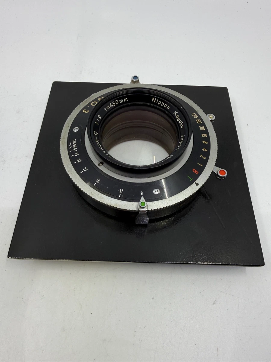 d*5様 大判レンズ ニッコールQ 450mm F9 レンズ：大判カメラ用