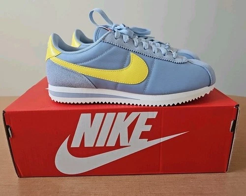 NEW Nike Cortez Light Armory Blue Lightning Size 8.5 Women Eur 40 DZ2795 404