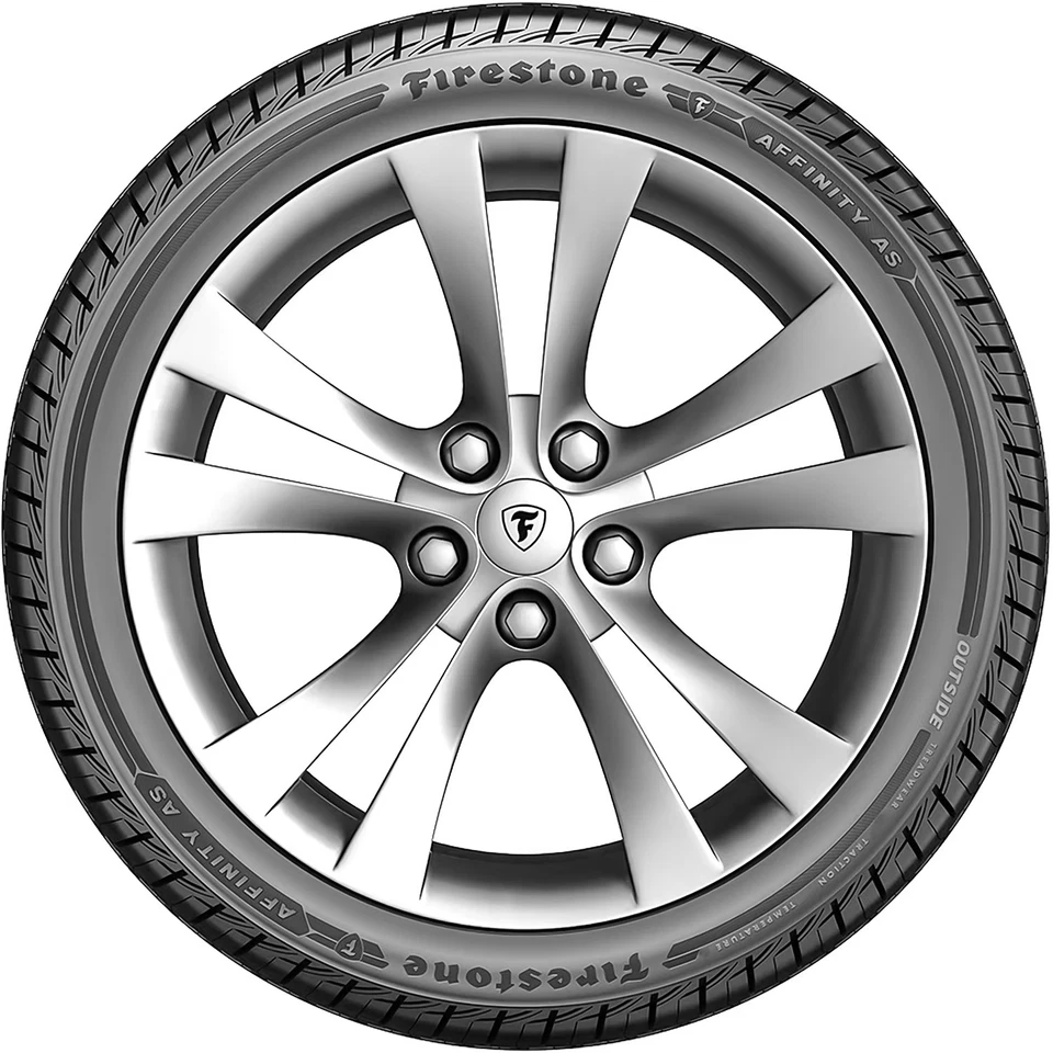 2 Tires Firestone Affinity A/S 225/45R18 95V XL AS Performance Foto 3 de 3