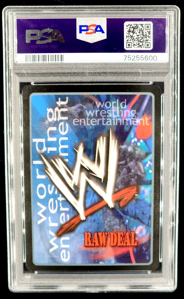 2003 WWF Raw Deal Insurrextion Stone Cold Steve Austin PSA 9 POP 1 *None Higher* - Image 2 of 4
