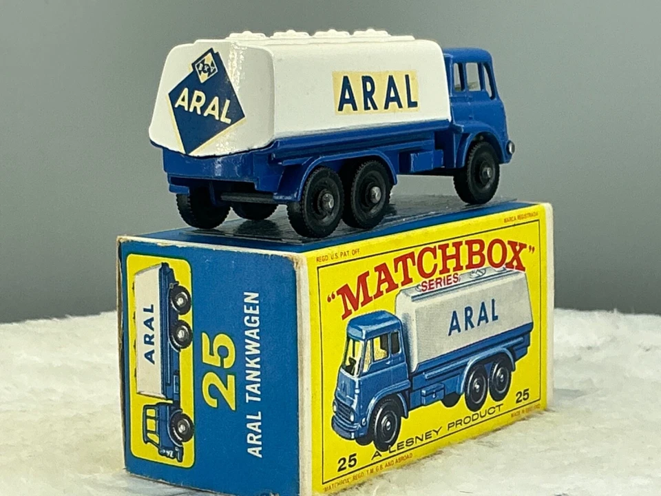 Matchbox Lesney, #25C Petrol Tanker,"ARAL"V,N,COMO NUEVO todo original Foto 4 de 4