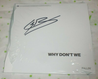 CORBYN BESSON SIGNED WHY DONT WE FALLIN' NEW SEALED CD SINGLE AUTOGRAPH COA 