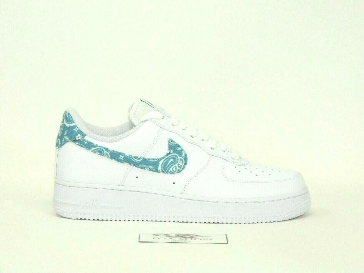 paisley af1 blue